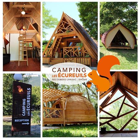 Habitat Createur - Hebergements Insolites Au Camping Municipal "Les Ecureuils" Recoubeau-Jansac エクステリア 写真