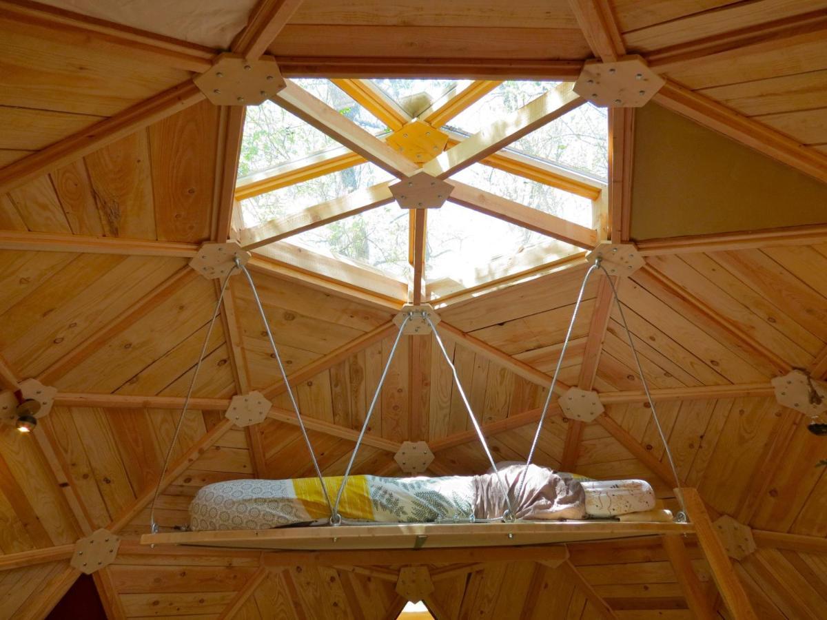 Habitat Createur - Hebergements Insolites Au Camping Municipal "Les Ecureuils" Recoubeau-Jansac エクステリア 写真