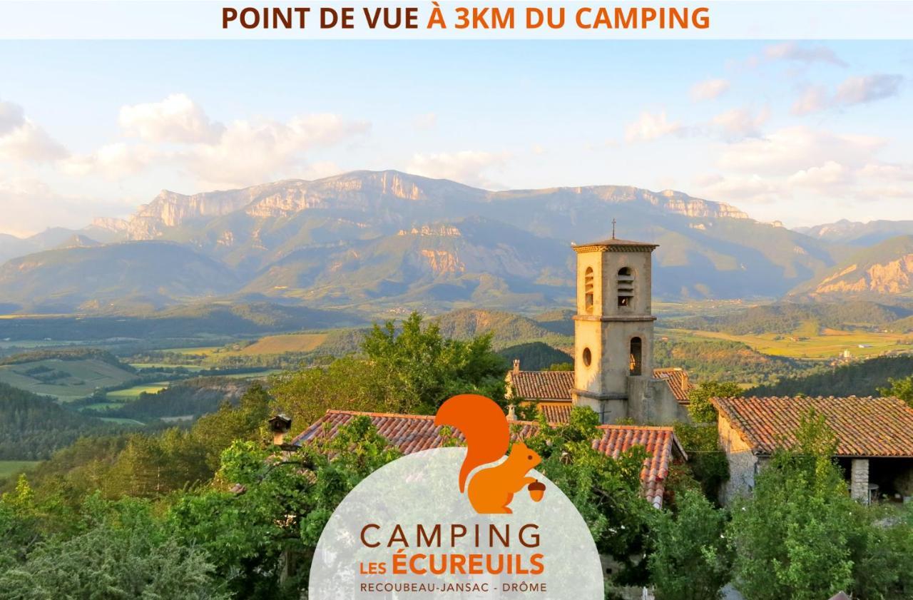 Habitat Createur - Hebergements Insolites Au Camping Municipal "Les Ecureuils" Recoubeau-Jansac エクステリア 写真