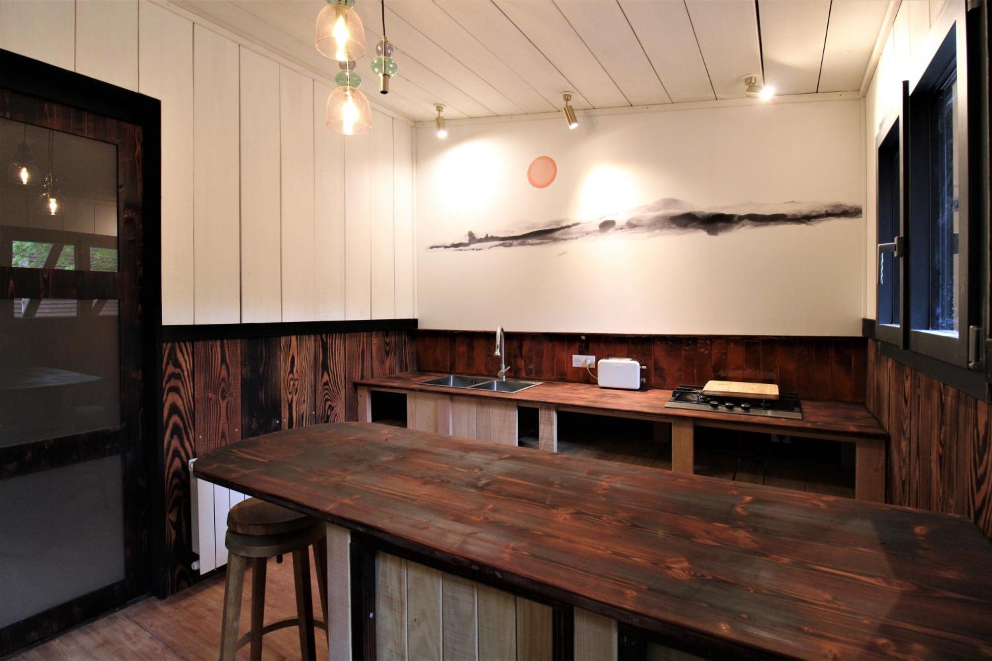 Habitat Createur - Hebergements Insolites Au Camping Municipal "Les Ecureuils" Recoubeau-Jansac エクステリア 写真