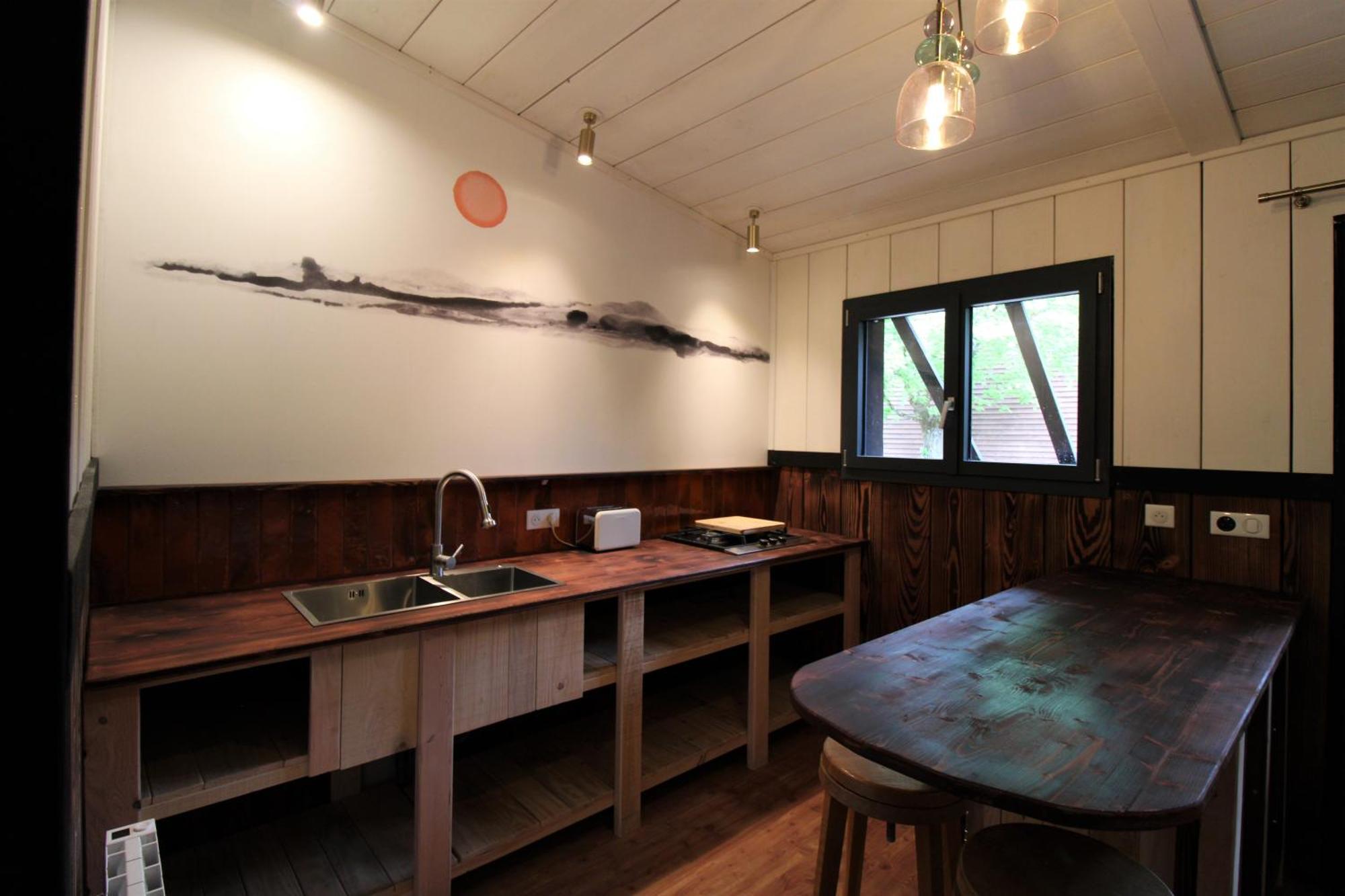 Habitat Createur - Hebergements Insolites Au Camping Municipal "Les Ecureuils" Recoubeau-Jansac エクステリア 写真
