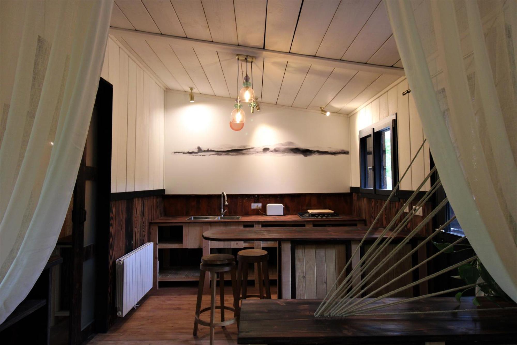 Habitat Createur - Hebergements Insolites Au Camping Municipal "Les Ecureuils" Recoubeau-Jansac エクステリア 写真