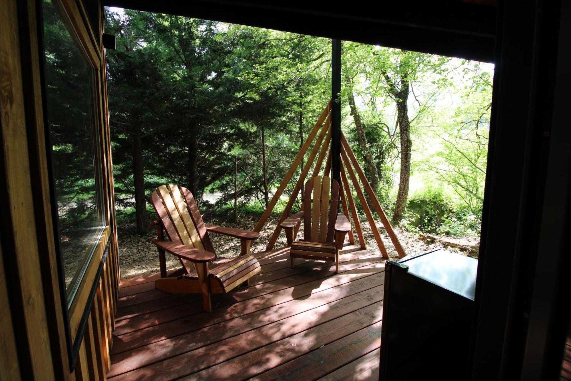 Habitat Createur - Hebergements Insolites Au Camping Municipal "Les Ecureuils" Recoubeau-Jansac エクステリア 写真